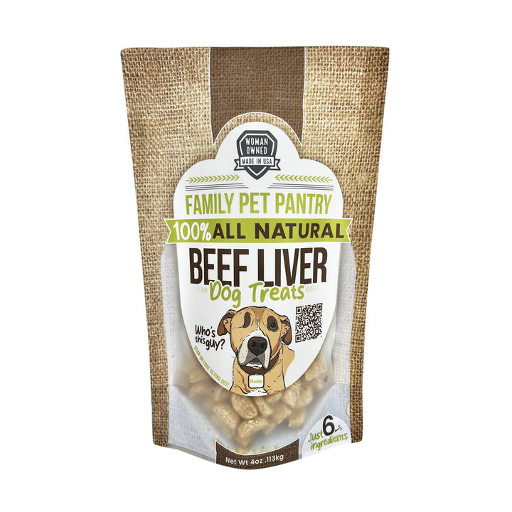 100% All Natural Dog Treats - Beef Liver