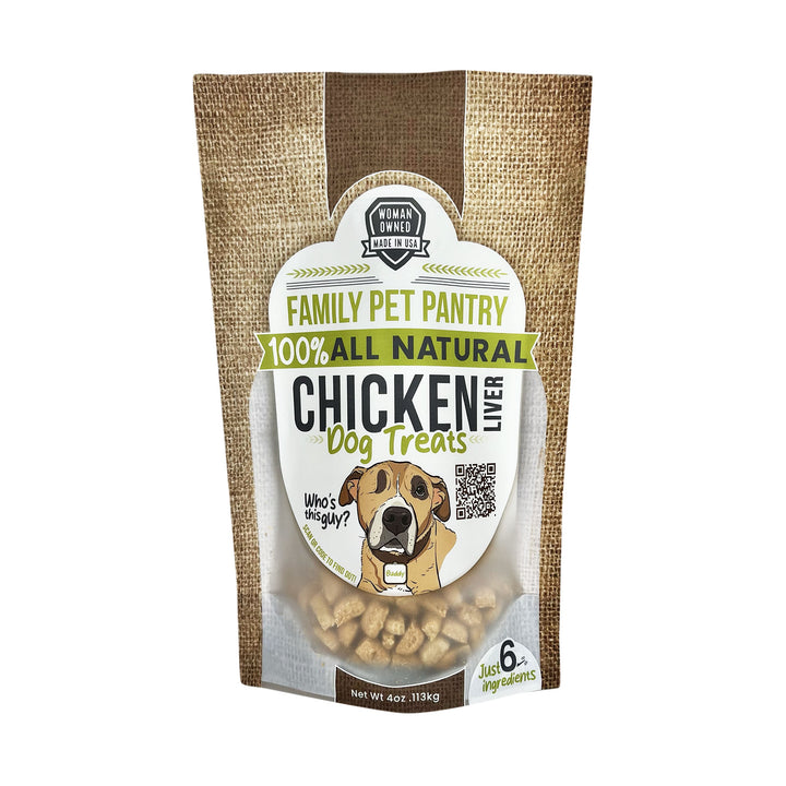 Family Pet Pantry Chicken Liver Dog Treats - Minis
