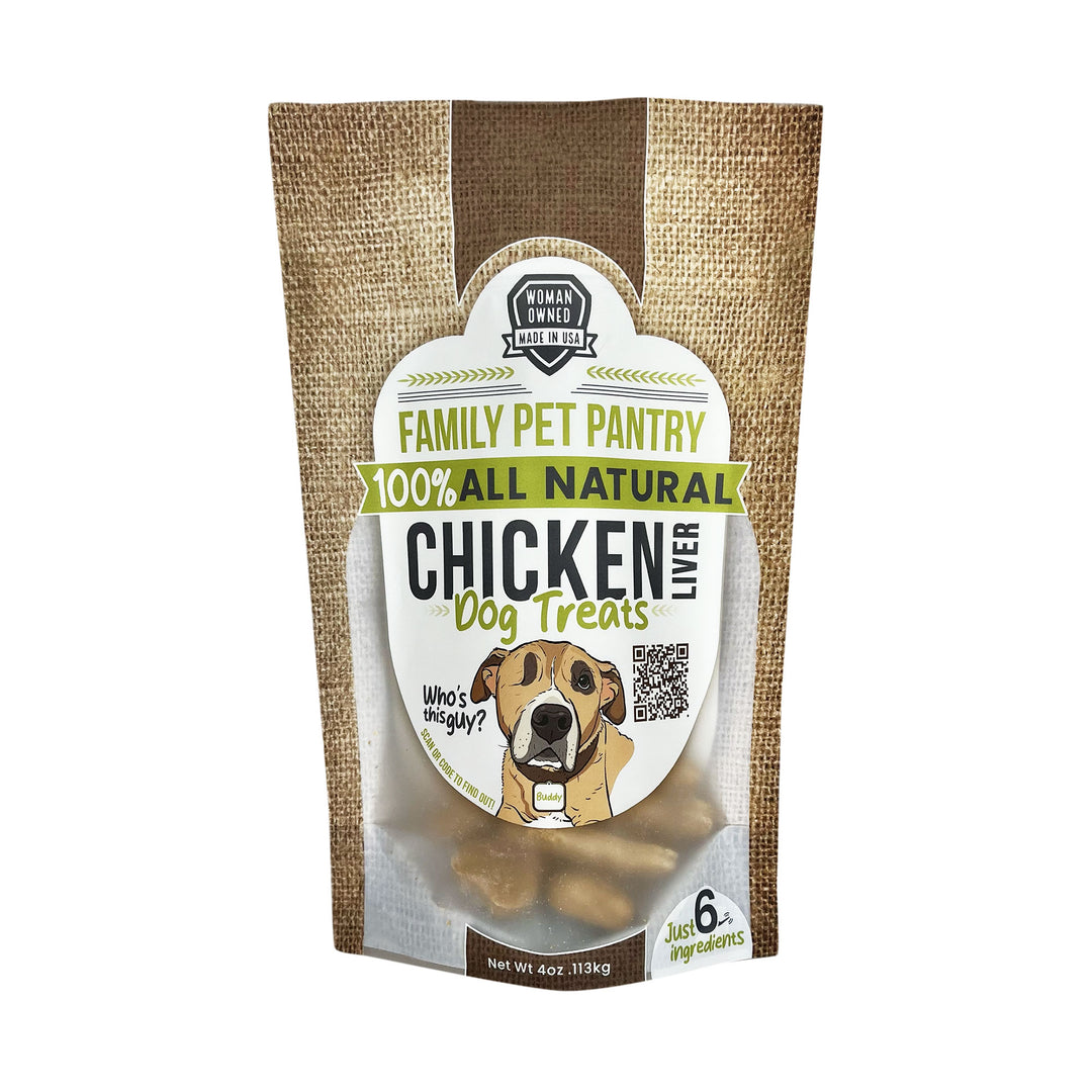 Family Pet Pantry Chicken Liver Dog Treats - Bones Mini