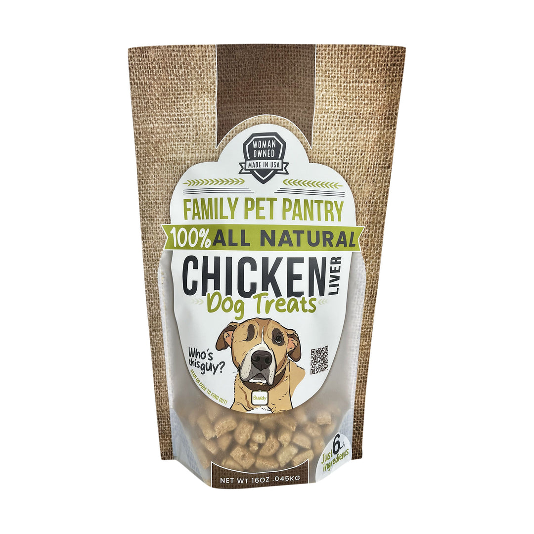 Family Pet Pantry Chicken Liver Dog Treats - Minis