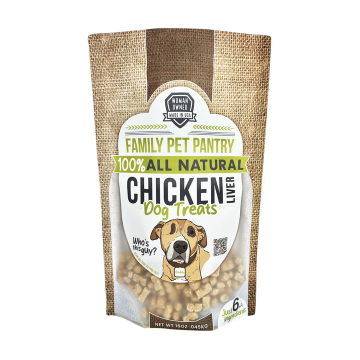 Family Pet Pantry Chicken Liver Dog Treats - Tiny's (now Trainers!)